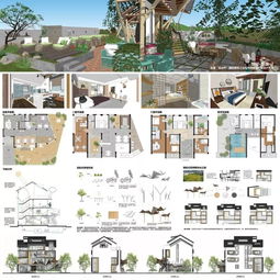 入围作品展示 首届 宝业杯 国际建筑工业化休闲度假产品设计竞赛
