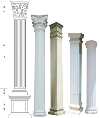 【建筑模具 罗马柱 树脂产品】价格,厂家,图片,混凝土,厦门市同发顺建材工贸-