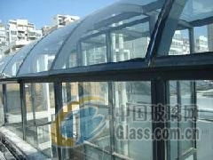 广东深圳热弯厂工程建筑热弯玻璃