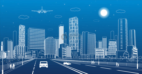 城市建筑场景图片素材_免费下载_ai图片格式_VRF高清图片400189351_摄图网