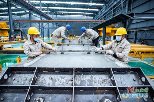 江西湖口 绿色工厂 生产提速 组图