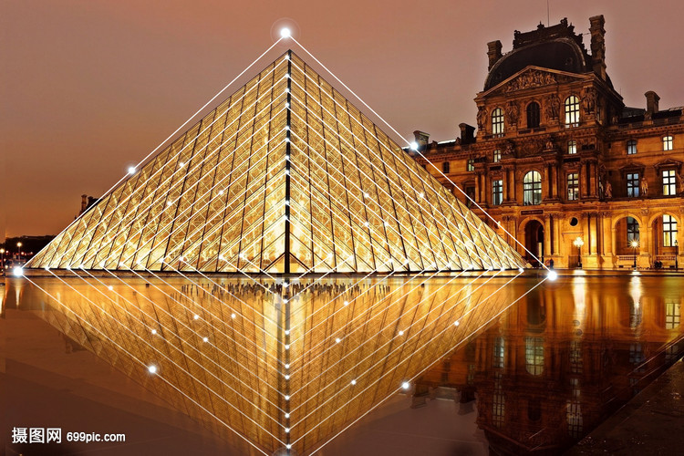 科技城市菱形建筑