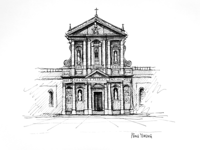 单体建筑速写